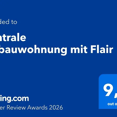 Zentrale Altbauwohnung Mit Flair Appartement *